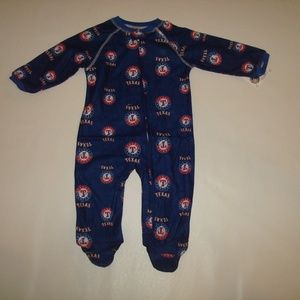 TEXAS RANGERS CREEPER ROMPER‎ CRAWLER PJ'S